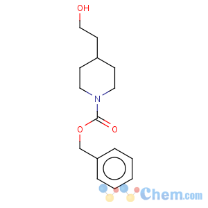 CAS No:115909-91-6 1-Piperidinecarboxylicacid, 4-(2-hydroxyethyl)-, phenylmethyl ester
