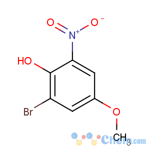 CAS No:115929-59-4 2-bromo-4-methoxy-6-nitrophenol