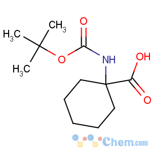 CAS No:115951-16-1 1-[(2-methylpropan-2-yl)oxycarbonylamino]cyclohexane-1-carboxylic acid