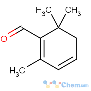 CAS No:116-26-7 2,6,6-trimethylcyclohexa-1,3-diene-1-carbaldehyde