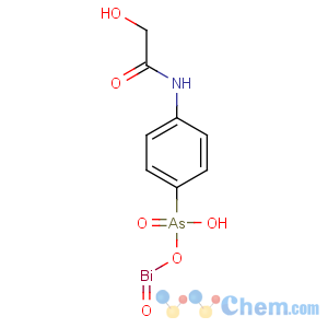 CAS No:116-49-4 [4-[(2-hydroxyacetyl)amino]phenyl]-oxobismuthanyloxyarsinic acid
