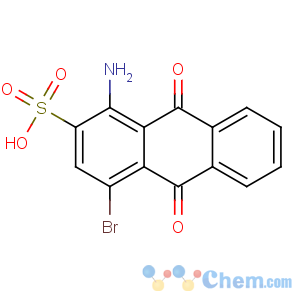 CAS No:116-81-4 1-amino-4-bromo-9,10-dioxoanthracene-2-sulfonic acid