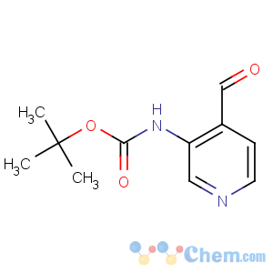 CAS No:116026-95-0 tert-butyl N-(4-formylpyridin-3-yl)carbamate