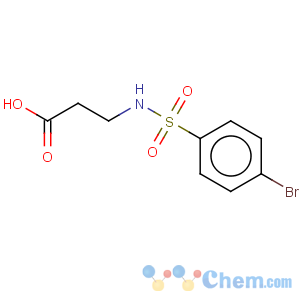 CAS No:116035-58-6 b-Alanine, N-(p-bromophenylsulfonyl)-(6CI)