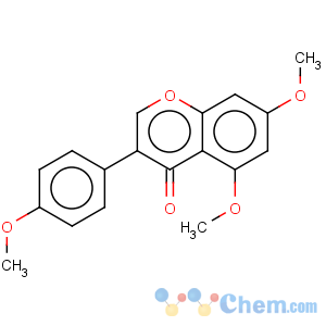 CAS No:1162-82-9 4H-1-Benzopyran-4-one,5,7-dimethoxy-3-(4-methoxyphenyl)-