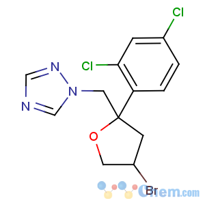 CAS No:116255-48-2 1-[[4-bromo-2-(2,4-dichlorophenyl)oxolan-2-yl]methyl]-1,2,4-triazole