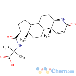 CAS No:116285-37-1 Alanine,2-methyl-N-[[(4aR,4bS,6aS,7S,9aS,9bS,11aR)-2,4a,4b,5,6,6a,7,8,9,9a,9b,10,11,11a-tetradecahydro-4a,6a-dimethyl-2-oxo-1H-indeno[5,4-f]quinolin-7-yl]carbonyl]-