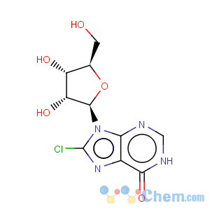 CAS No:116285-77-9 Inosine, 8-chloro-(9CI)