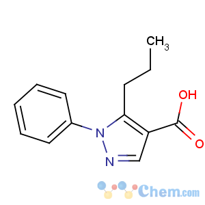 CAS No:116344-17-3 1-phenyl-5-propylpyrazole-4-carboxylic acid