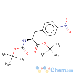 CAS No:116366-27-9 L-Phenylalanine,N-[(1,1-dimethylethoxy)carbonyl]-4-nitro-, 1,1-dimethylethyl ester