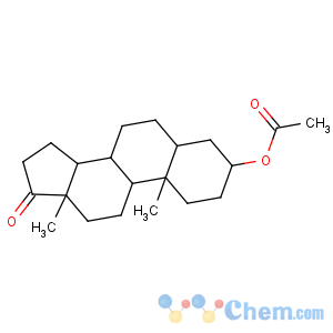 CAS No:1164-95-0 Androstan-17-one,3-(acetyloxy)-, (3a,5a)-