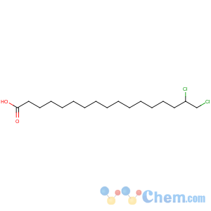 CAS No:116409-75-7 Heptadecanoic acid,16,17-dichloro-