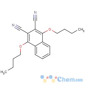 CAS No:116453-89-5 1,4-dibutoxynaphthalene-2,3-dicarbonitrile