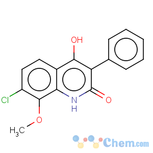 CAS No:116476-82-5 7-Chloro-4-hydroxy-8-methoxy-3-phenyl-1H-quinolin-2-one