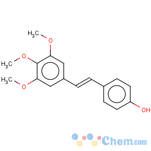 CAS No:116519-00-7 Phenol,4-[(1E)-2-(3,4,5-trimethoxyphenyl)ethenyl]-