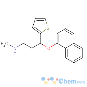 CAS No:116539-59-4 (3S)-N-methyl-3-naphthalen-1-yloxy-3-thiophen-2-ylpropan-1-amine
