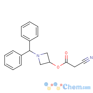 CAS No:116574-14-2 (1-benzhydrylazetidin-3-yl) 2-cyanoacetate