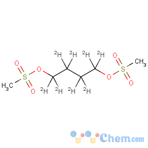 CAS No:116653-28-2 1,4-Butane-1,1,2,2,3,3,4,4-d8-diol,dimethanesulfonate (9CI)