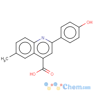 CAS No:116734-15-7 4-Quinolinecarboxylicacid, 2-(4-hydroxyphenyl)-6-methyl-