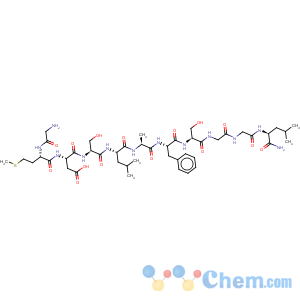 CAS No:116786-35-7 L-Leucinamide,glycyl-L-methionyl-L-a-aspartyl-L-seryl-L-leucyl-L-alanyl-L-phenylalanyl-L-serylglycylglycyl-