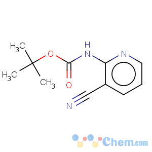 CAS No:116799-19-0 Carbamic acid,N-(3-cyano-2-pyridinyl)-, 1,1-dimethylethyl ester