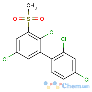 CAS No:116807-52-4 2,5-dichloro-1-(2,4-dichlorophenyl)-3-methylsulfonylbenzene