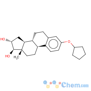 CAS No:1169-79-5 Estra-1,3,5(10)-triene-16,17-diol,3-(cyclopentyloxy)-, (16a,17b)-