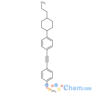 CAS No:116903-47-0 1-methoxy-4-[2-[4-(4-propylcyclohexyl)phenyl]ethynyl]benzene