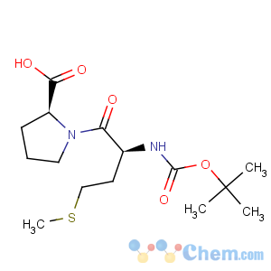 CAS No:116939-85-6 L-Proline,N-[(1,1-dimethylethoxy)carbonyl]-L-methionyl-