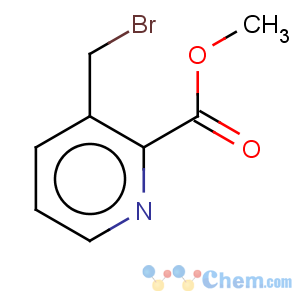 CAS No:116986-09-5 2-Pyridinecarboxylicacid, 3-(bromomethyl)-, methyl ester