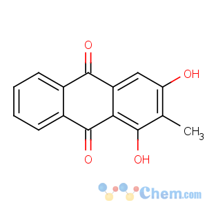 CAS No:117-02-2 1,3-dihydroxy-2-methylanthracene-9,10-dione