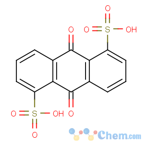CAS No:117-14-6 9,10-dioxoanthracene-1,5-disulfonic acid