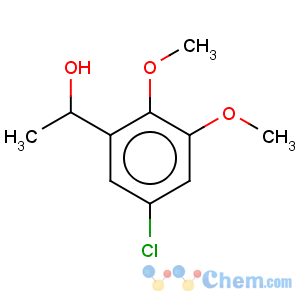 CAS No:117052-18-3 Benzenemethanol,5-chloro-2,3-dimethoxy-a-methyl-