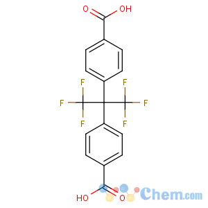CAS No:1171-47-7 4-[2-(4-carboxyphenyl)-1,1,1,3,3,3-hexafluoropropan-2-yl]benzoic acid