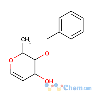 CAS No:117249-16-8 (2S,3R,4S)-2-methyl-3-phenylmethoxy-3,4-dihydro-2H-pyran-4-ol