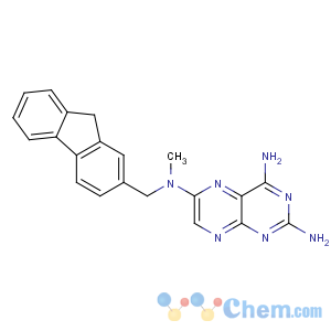 CAS No:117272-76-1 6-N-(9H-fluoren-2-ylmethyl)-6-N-methylpteridine-2,4,6-triamine