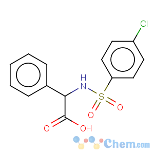 CAS No:117309-47-4 Benzeneacetic acid, a-[[(4-chlorophenyl)sulfonyl]amino]-,(aS)-