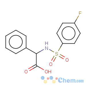 CAS No:117309-49-6 Benzeneacetic acid, a-[[(4-fluorophenyl)sulfonyl]amino]-,(S)- (9CI)