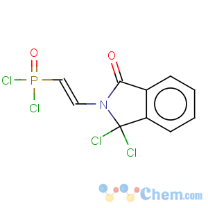 CAS No:117382-53-3 2-(1,1-dichloro-3-oxo-1,3-dihydro-2H-isoindol-2-yl)vinylphosphonic dichloride