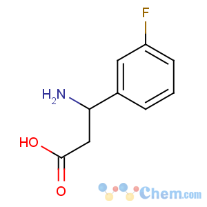 CAS No:117391-51-2 3-amino-3-(3-fluorophenyl)propanoic acid