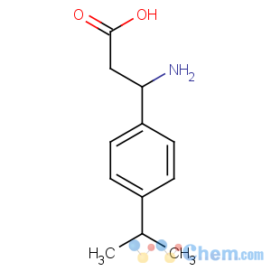 CAS No:117391-53-4 3-amino-3-(4-propan-2-ylphenyl)propanoic acid