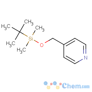 CAS No:117423-41-3 tert-butyl-dimethyl-(pyridin-4-ylmethoxy)silane