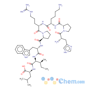 CAS No:117442-28-1 L-Leucine,L-histidyl-L-prolyl-L-lysyl-L-arginyl-L-prolyl-L-tryptophyl-L-isoleucyl-
