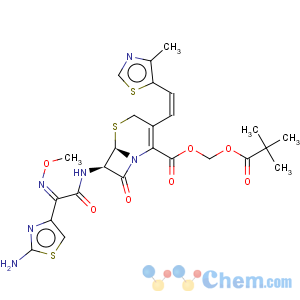 CAS No:117467-28-4 Cefditoren pivoxil