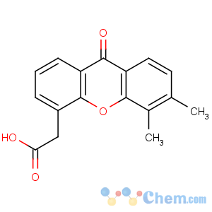 CAS No:117570-53-3 2-(5,6-dimethyl-9-oxoxanthen-4-yl)acetic acid