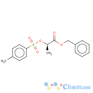 CAS No:117589-36-3 Propanoic acid,2-[[(4-methylphenyl)sulfonyl]oxy]-, phenylmethyl ester, (R)- (9CI)