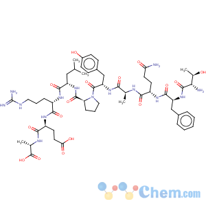 CAS No:117592-22-0 L-Alanine,L-threonyl-L-phenylalanyl-L-glutaminyl-L-alanyl-L-tyrosyl-L-prolyl-L-leucyl-L-arginyl-L-a-glutamyl- (9CI)