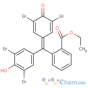 CAS No:1176-74-5 ethyl<br />2-[(3,5-dibromo-4-hydroxyphenyl)-(3,5-dibromo-4-oxocyclohexa-2,<br />5-dien-1-ylidene)methyl]benzoate