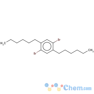 CAS No:117635-21-9 Benzene,1,4-dibromo-2,5-dihexyl-