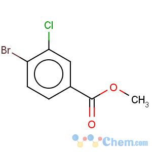 CAS No:117738-74-6 Benzoicacid, 4-bromo-3-chloro-, methyl ester